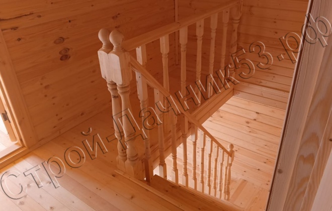 4 Брусовая баня  Б-34, 9х6м, 94,5 М², Рязанская область, Рязанский район, деревня Шелудино-1. (15)